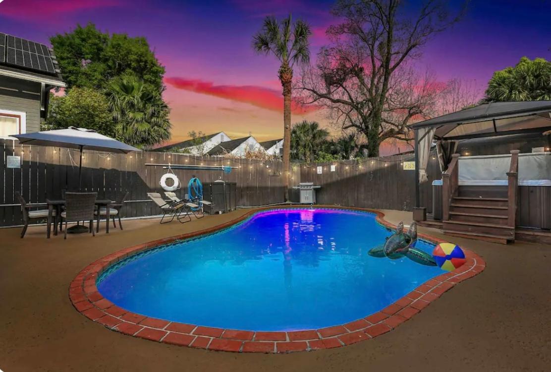 ニューオーリンズ Luxury House With Pool And Hot Tubヴィラ エクステリア 写真
